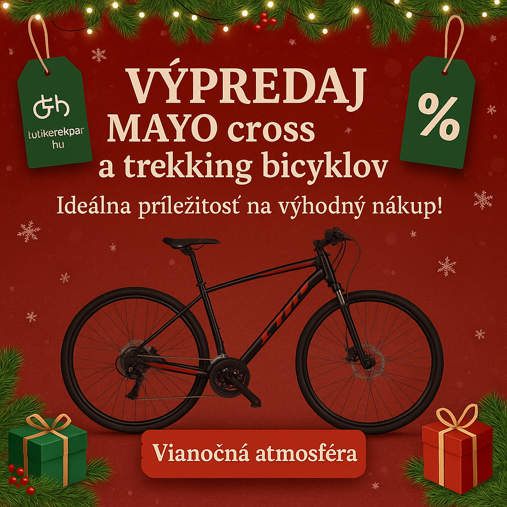 Výpredaj krosových a trekingových bicyklov MAYO – ideálna šanca na výhodný nákup!