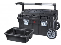 Box na náradie HD 28" čierny s kolieskami