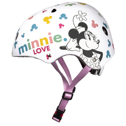 Minnie športová prilba biela