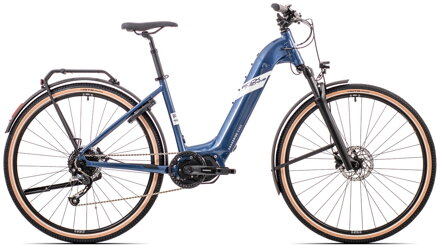 Rock Machine Crossride e400 Touring Gloss Metallic Navy/Silver
