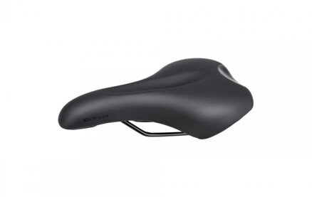 Sedlo CTM Kart 6, pánske, pamäťová pena, čierna