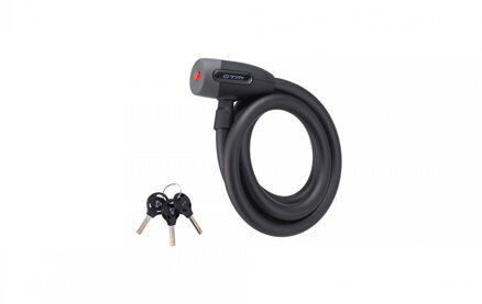 Zámok špirálový CTM CABLE, 15x1500mm