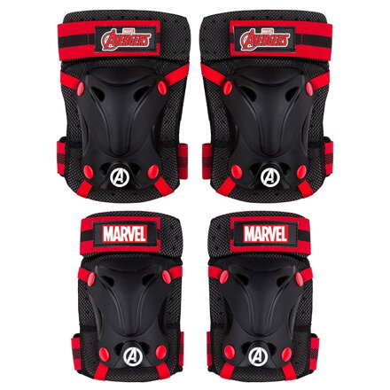 Avengers chrániče kolienok, lakťov a zápästí 