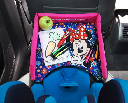 Disney Minnie Mouse stolík do auta