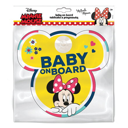 Disney Minnie Mouse značka dieťa aute