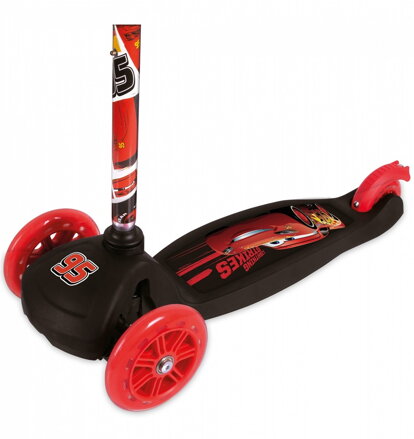 Disney Cars 3 trojkolesová kolobežka