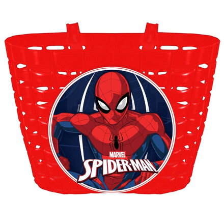 Spiderman košík na bicykel