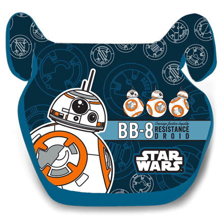 Detský podsedák do auta Star Wars BB-8