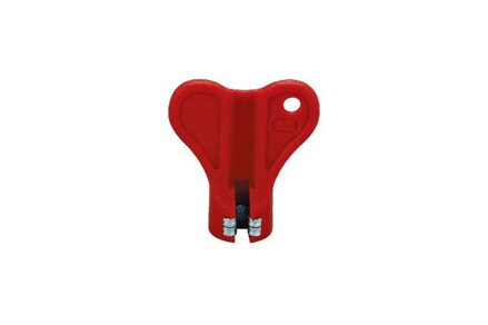 Kľúč na niple BIKE HAND 3,5mm, červený
