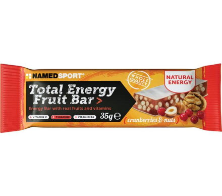 Tyčinka energetická Total Energy brusnica-orech 35g