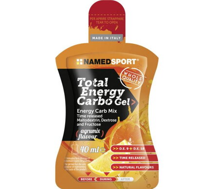 Gél TOTAL ENERGY CARBO citrus 40ml