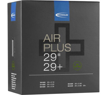 Duša AIR PLUS AV19+AP 29x2.10/3.00 AV (54/65-622) 40mm 420g