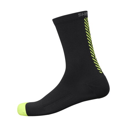 Ponožky ORIGINAL TALL čierno/žlté /Vel:L-XL (45-48)