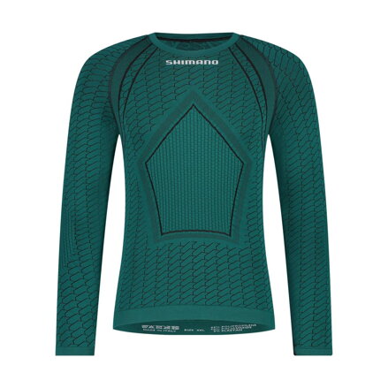 Tričko spodné VERTEX LONG BASE LAYER zelené /Vel:L/XL