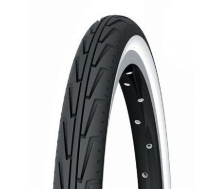 Plášť CITY J 24x1.75 33TPI čierno/biely 630g /Vel:24