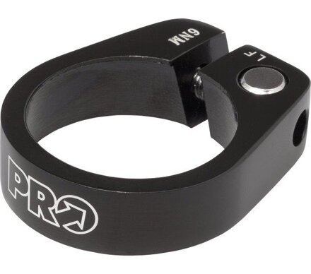 Objímka ALLOY pod sedlo čierna 28,6mm