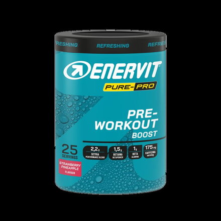 Nápoj PRE-Workout Boost - Jahoda/Ananas 313g