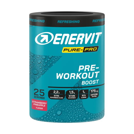 Nápoj PRE-Workout Boost - Jahoda/Ananas 313g