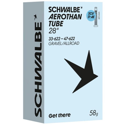 Duša AEROTHAN TUBE SCV17-AE (33/47-622) SCV 40mm 58g TPU