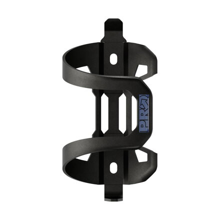 Košík na fľašu SIDE čierno-modrý alloy