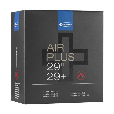 Duša AIR PLUS SV19+AP 29x2.10/3.00 FV (54/65-622) 40mm 420g