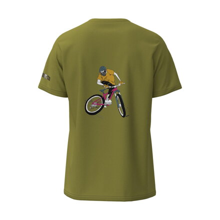 Tričko SENTIERO LTD khaki MTB