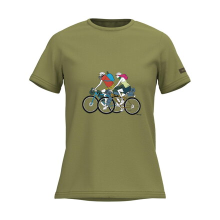 Tričko SENTIERO LTD dámske khaki gravel