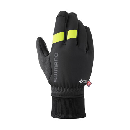 Rukavice WINDSTOPPER PRIMALOFT čierne/žlté M