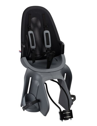 Qibbel detská sedačka AIR, zadná, samonosná, strieborná