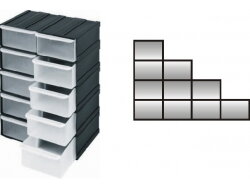 Zásuvkový modul 155x100x225mm
