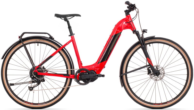 Rock Machine Crossride e400 Touring Gloss Red/Black