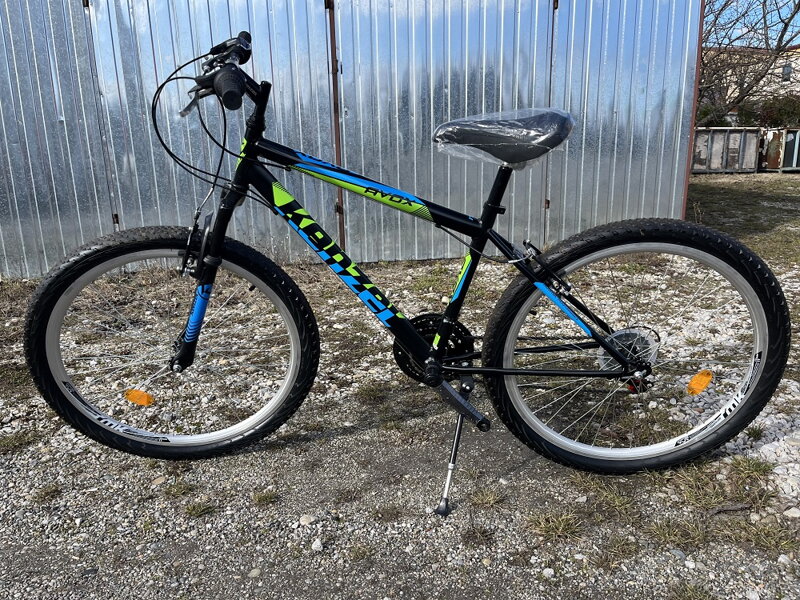 Kenzel AVOX 27,5" 17" čierno-zelený – posledný kus