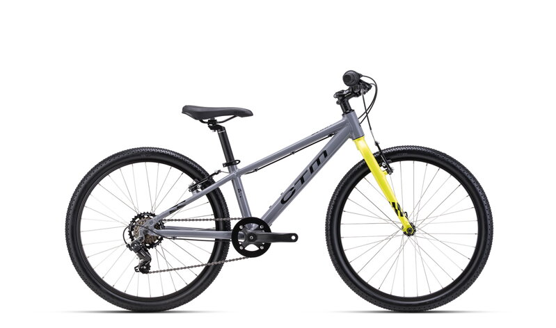 CTM BENNY 2026 šedá / limetková