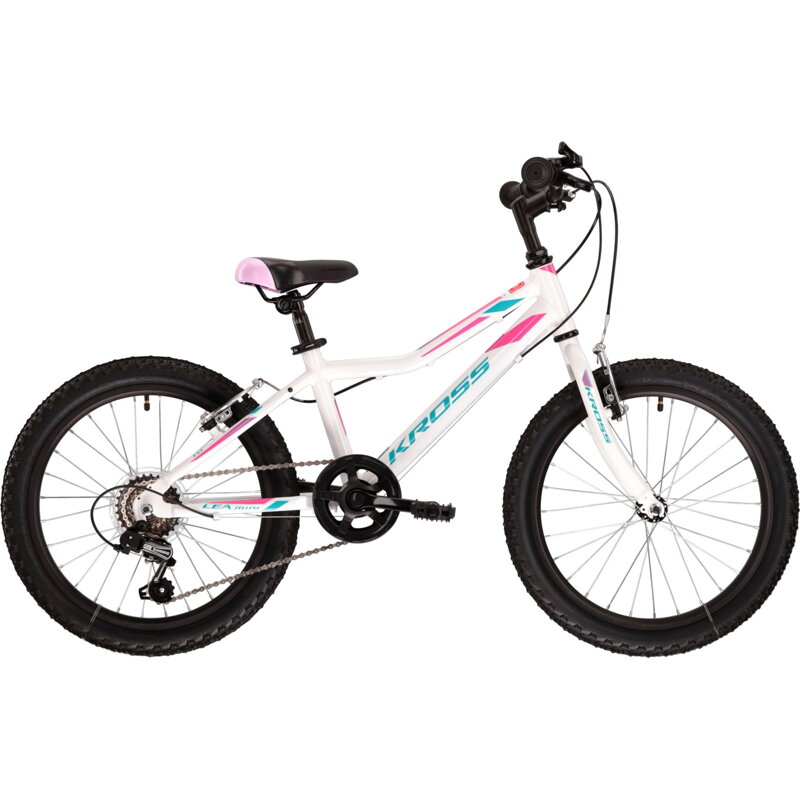 KROSS Lea Mini 1.0 2025 20" White/Blue/Pink