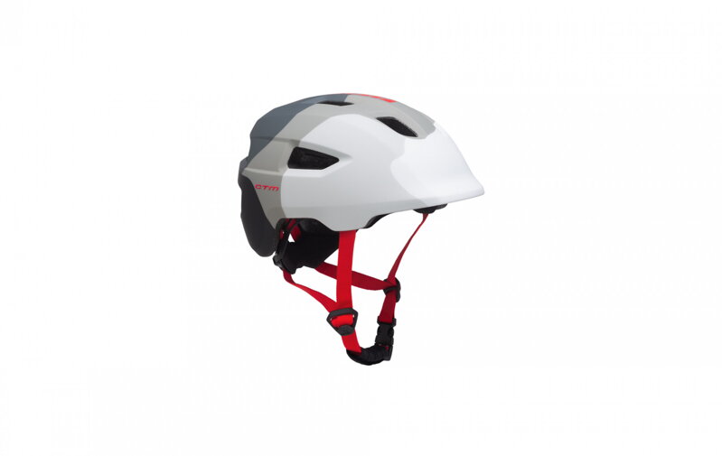 Prilba CTM FIZZY, detská, šedá