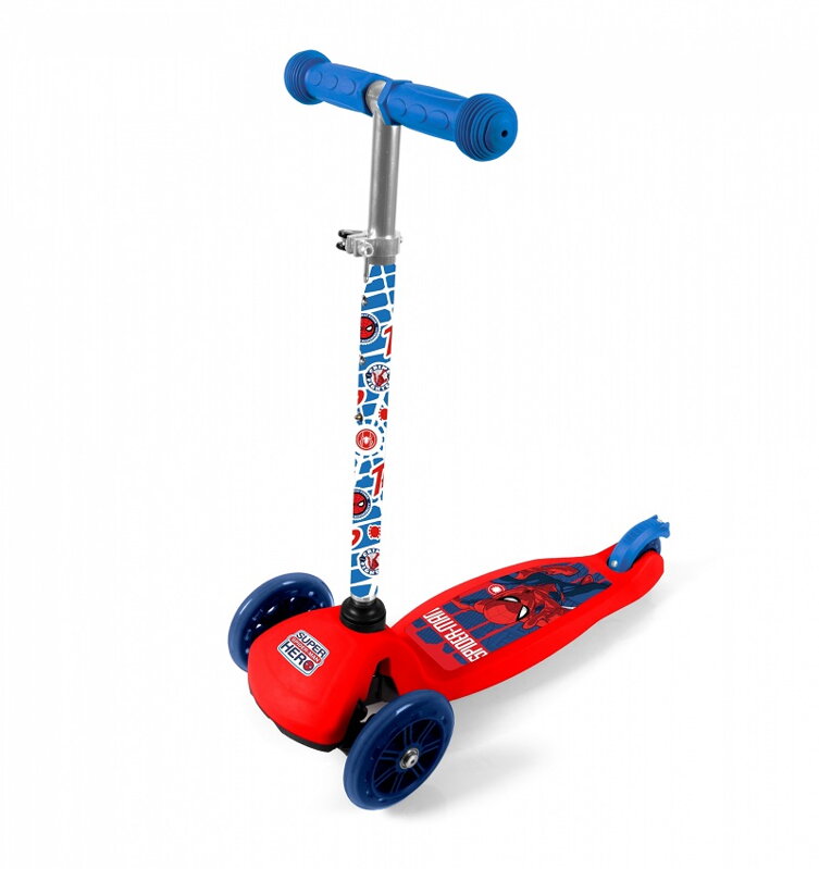 Spiderman trojkolesová kolobežka
