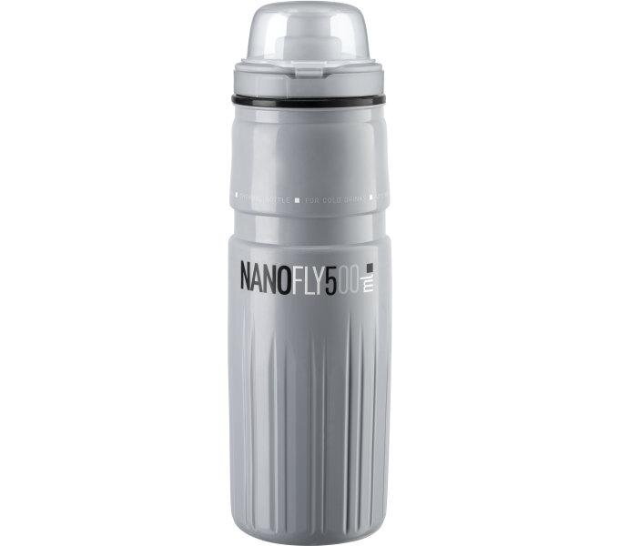 Fľaša NANOFLY šedá 500ml
