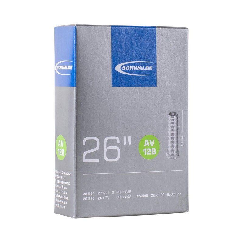 Duša AV12B 26x7/8/1.00 (20/28-584/590) AV 40mm 90g