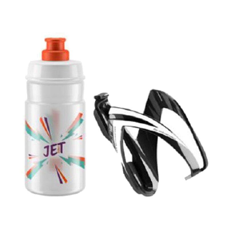 Set CEO + fľaša JET 350ml čierno/oranžová