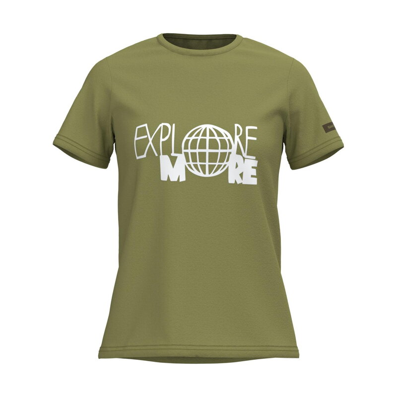 Tričko SENTIERO dámske khaki