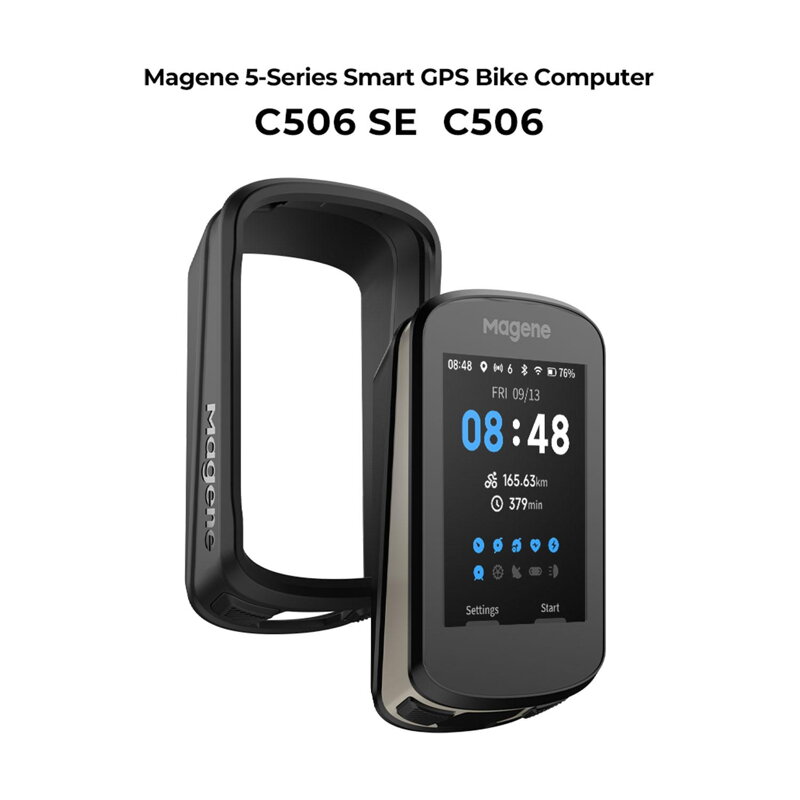 Obal pre cyklopočítač SMART GPS C5xx čierny TPU
