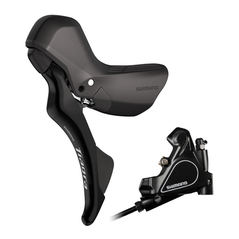 Dual control Tiagra set ST-R4020/BR-RS405 pravý 11-k. mech. rad./hydr.brzda