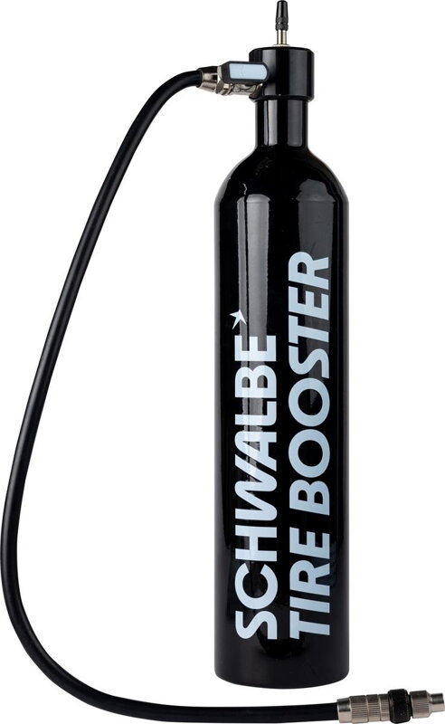 Zásobnik TIRE BOOSTER na tlakovanie bezdušových kolies