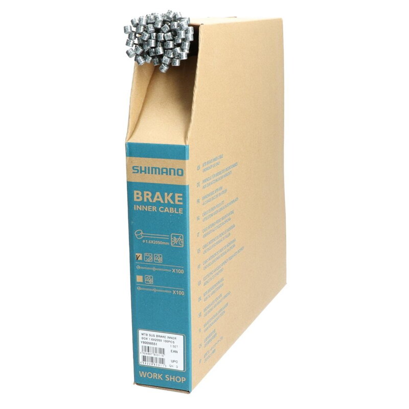 Lanko brzdové MTB 1,6x2050mm nerezové