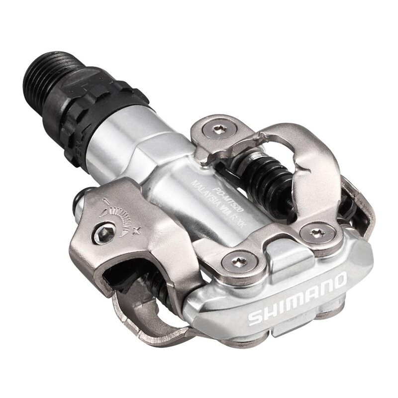 Pedále MTB PD-MT520 SPD biele+zar. SM-SH51