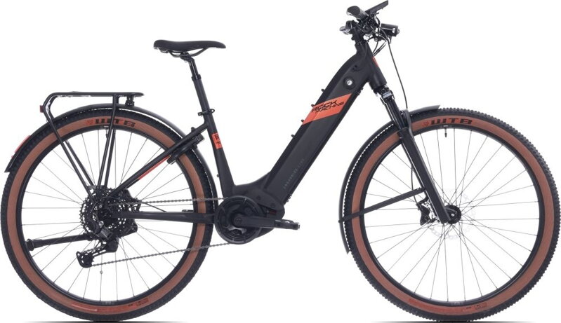 Crossride e700 B Touring Easy Entry Matte Black/Orange