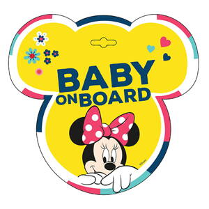 Disney Minnie Mouse značka dieťa aute