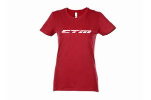 Tričko CTM, dámske, červené