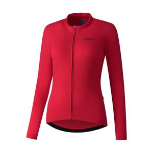 Dres dámsky KAEDE THERMAL LONG červený /Vel:M
