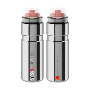 Fľaša SYSSA RACE 750 strieborná